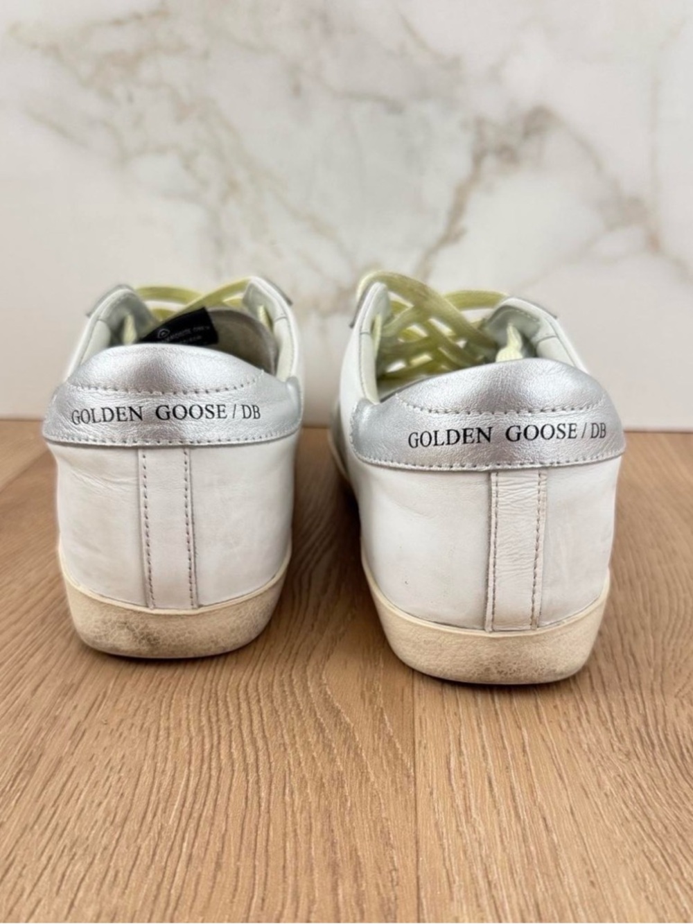 Un branded brand white & black
trainers sneakers size 38 Leather Sneaker - Picture 9 of 10